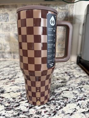 Hydrojug 40oz Autumn Checkers NWT